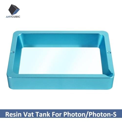 ANYCUBIC Material Rack For 3D Printer Anodized Aluminium Resin Vat For Photon FEP Film and Steel Ring Installed Fully Metal