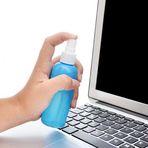 1Set Tablet Phone LCD Screen Cleaning Kit Screen Cleaner with Clean Brush Cloth 24BB