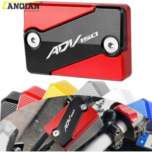 For HONDA ADV150 ADV 150 ADV-150 2019-2020 CNC Aluminum Motorcycle Accessories DIRT BIKE Front Brake Fluid Reservoir Caps Covers
