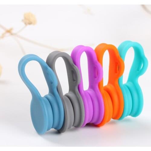 Hot Sell Sealed Magnet Strong Magnetism Silicone Cable Winder