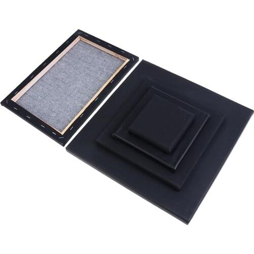 Blank Square Artist Canvas For Oil Painting Wooden Board Frame For Primed Oil Acrylic Paint 1pc