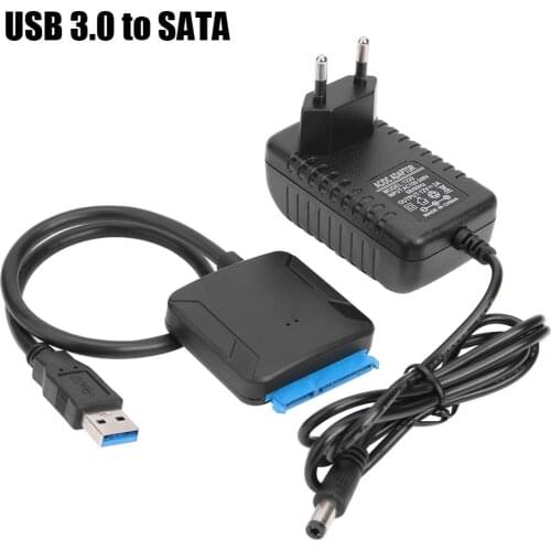 High-quality 2.5/3.5 Inch USB 3.0 To SATA Convert Cable 22pin SataIII To USB3.0 Adapters For HDD SSD High Quality Fast Delivery