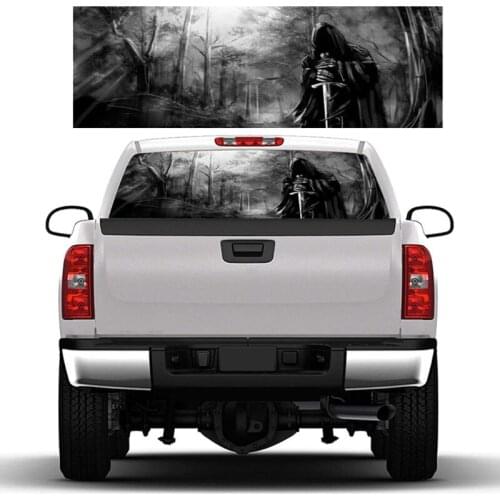 Dead Forest for Truck Jeep Suv Pickup 3D Rear Windshield Decal Sticker Decal Rear Window Glass Poster 66 x 29.1Inch