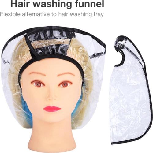 Hair Washing Rinse Cape Patients Elderly Handicapped Funnel Hairdresser Hair Wash Tool Barber Hair Dye Cape Washing Sink
