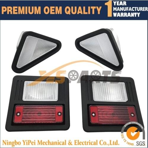 For Bobcat Exterior Light Kit S220 S250 S300 S330 A220 A300 Headlight Tail 6670284 & 6674401 & 6674400