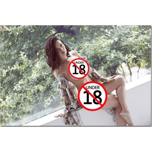 Sexy Woman Beautiful Model Poster Modern Simple Living Room Decoration Wall Art Unframed Canvas Painting For Hotel Apartment