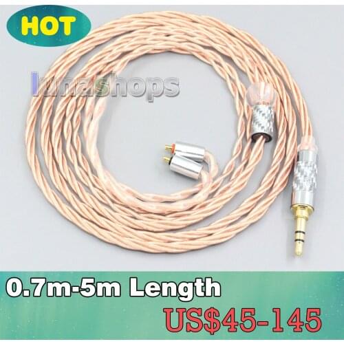 Silver Plated OCC Shielding Coaxial Earphone Cable For UE Live UE6 Pro Lighting SUPERBAX IPX LN007187