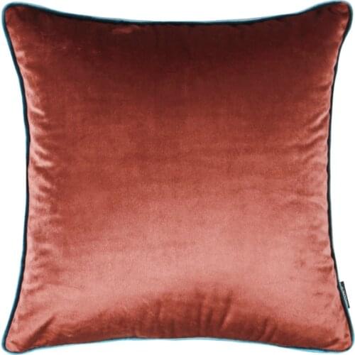 Modern Simple Removable And Washable Solid Velvet 45x45cm Living Room Sofa Car Cushion Pillow