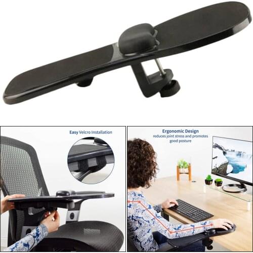 Universal Adjustable Ergonomic Computer Arm Rest Mouse Pad for Home/Office