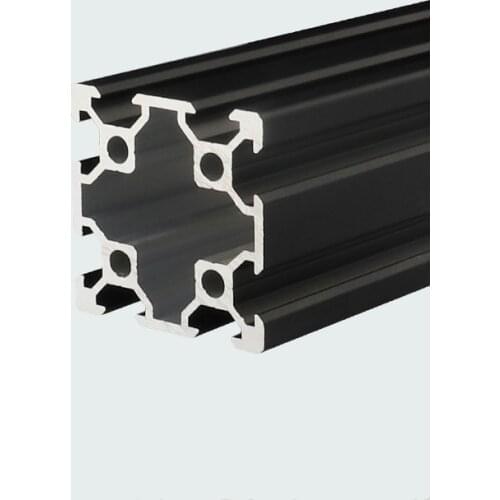 1PC 4040 Black Double Slot V-slot Aluminum Extrusion Profile for CNC 3D Printers