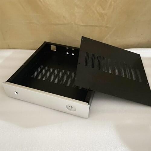 320*70*326MM A3207 aluminum panel chassis power amplifier chassis front pole box aluminum panel Enclosure chassis