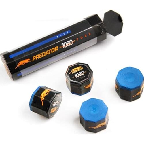 PREDATOR 5 Pcs Per Tube Pool Snooker Billiard Chalks