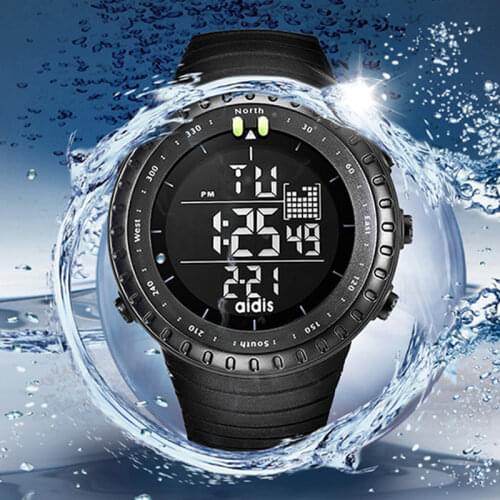 Addies Mens Watches G Style man sports watch luminous watches man 2019 sport watch man waterproof 30meters water resistance