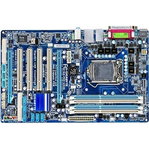 For Gigabyte GA-P55-US3L Original Used Desktop Motherboard P55-US3L H55 Socket LGA 1156 DDR3 ATX On Sale