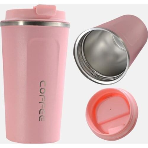 380/510ML Double Stainless Steel Thickened Travel Cup For Gifts Thermos Flask Termo Cafe Thermos Water Bottle Coffee Mug