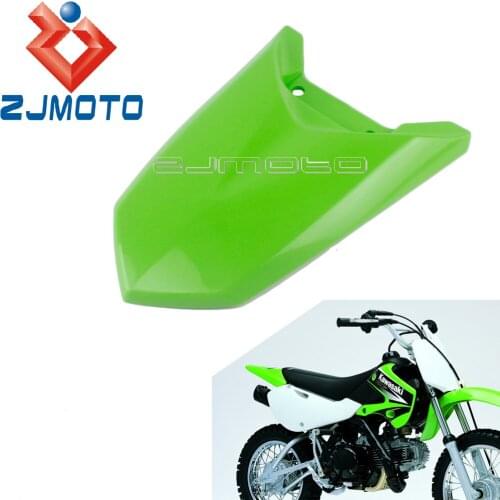 Racing Green Plastic Rear Panel Tail Plate For Kawasaki KLX 150 Motocross Accessories Rear Fender Off Road Tail Mudguard