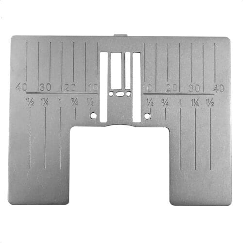 Sewing Machine Straight Stitch Needle Plate #4129642-03# Accessories Fits for Viking Designer Diamond Deluxe, Designer Ruby