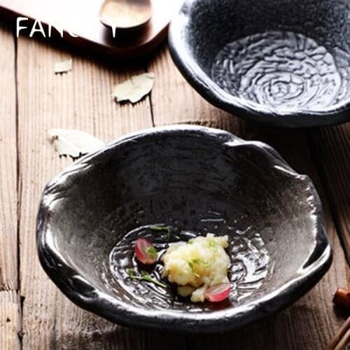 FANCITY Ceramic shaped bowl, large bowl, vegetable bowl, fruit bowl, dessert bowl, salad bowl, soup bowl, noodle bowl, Japanese