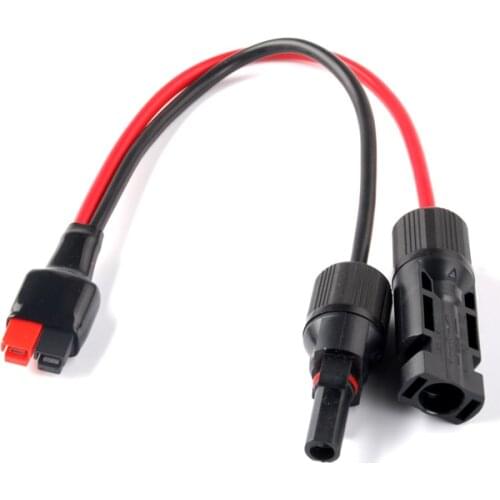 Solar Panel Cable Kits Compatible with Power pole for Goal Zero Yeti, Suaoki, Renogy Portable Solar Generator Power Station