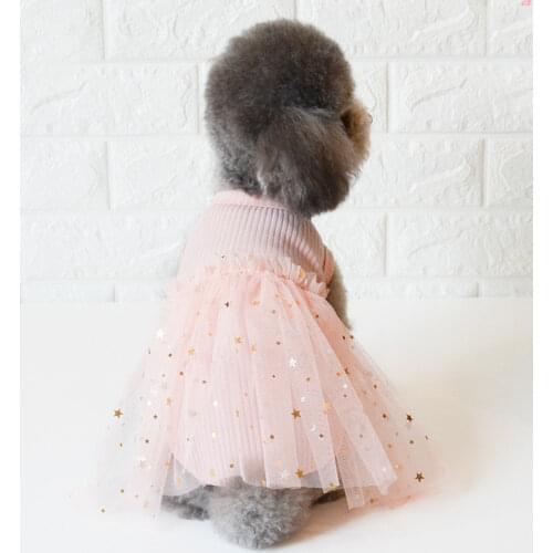 Pet Clothes Summer Dog Dress Vest Skirt Wedding Dresses Cat Yorkshire Chihuahua Puppy Poodle Pomeranian Schnauzer Clothing