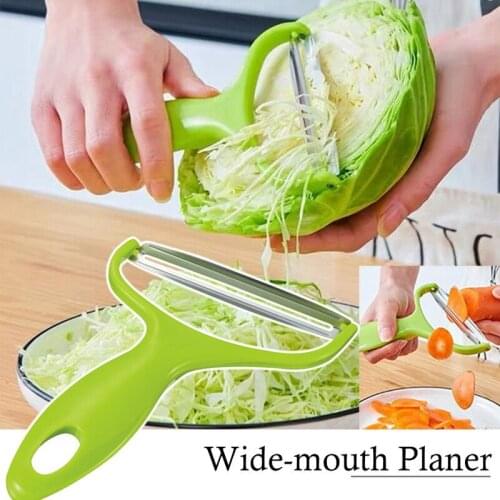 Vegetable Peeler Wide Mouth Grater For Cabbage Fruit Vegetables Cutter Cooking Tool Potato Carrot Slicer Kitchen Accessories