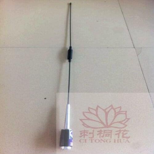 UHF 400-470M mobile radio spring antenna 3dBi 435M amateur vehicle radio whip aerial