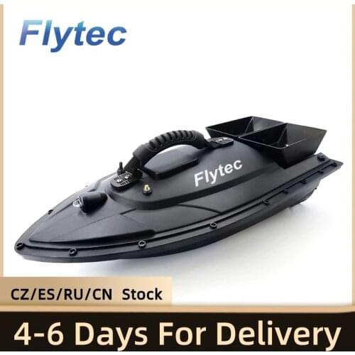 Flytec RC Boat 2011-5 RTF Smart Digital Automatic Frequency Modulation Remote Radio Control Bait Boat Fishing Tools