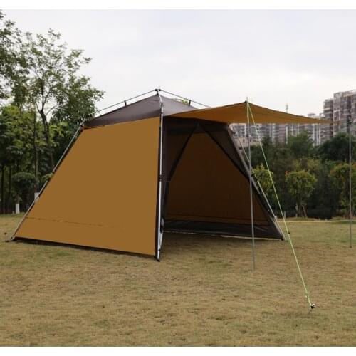 315*315*210cm 5-8 Person Ultralarge Folding Tents Outdoor Camping Mosquito-proof Anti-UV Awning Automatic Canopy Beach Gazebo