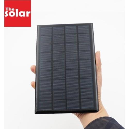 9VDC 333mA 3Watt 3W Solar Panel Standard Epoxy polycrystalline Silicon DIY Battery Power Charge Module Mini Solar Cell toy