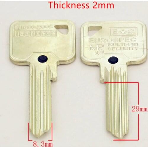 A229 Wholesale Locksmith Keymother Brass House Home Door Blank Empty Key Blanks Keys 5 pieces/lot
