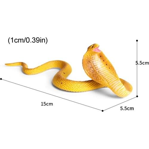 900C Realistic Simulation Rubber Snake Toy Garden lifelike Joke Prank Gift Halloween Party Props to Scare Birds