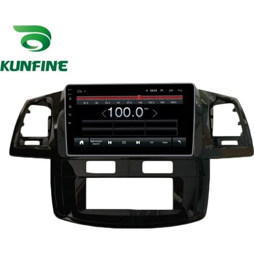 Android 10.0 Octa Core Car DVD GPS Navigation Player Deckless Car Stereo For Toyota Foutuner 2008-2014 MT/AT Radio Headunit