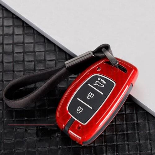 Zinc alloy+silica gel Car Key Case Full Cove For Hyundai IX25 IX35 I20 I30 I40 hb20 Santa Fe Creta Solaris 2017 Auto Acessories