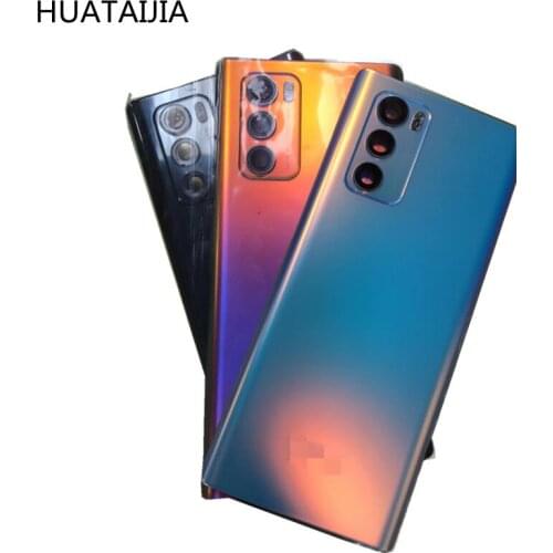 With lens frame LMF100N battery back case For LG Wing 5G battery case 6.8" For LGWing5G BACK COVER LG Wing 5G original back case