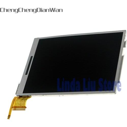 ChengChengDianWan 5pcs/lot Lower Bottom Down LCD Display Screen for 3DS XL/LL