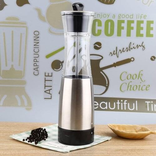 Electric Pepper Manual Salt Mill Stainless Steel Arcylic Kitchen Accessories Grinder Muller Tool
