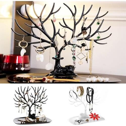 Creative Necklace Jewelry Display Frame Antler Jewelry Frame Rack Bracelet Earrings Jewelry Storage Rack Home Storage Supplies