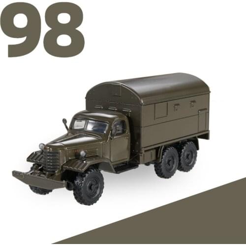 Diecast Toy Model Tuoyi Jiefang Aviation Information Truck 98# 1:64