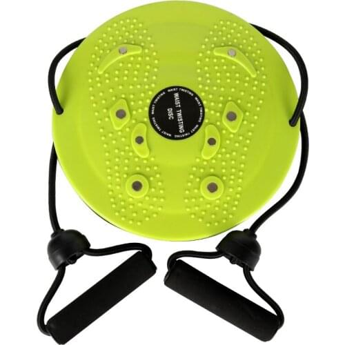 Waist Twisting Slimming Magnet Plate Foot Magnetic Massager With Pull Rope Single Fitness Machine Physical Therapy