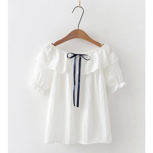 Sunsee Sunling Openwork Blouses