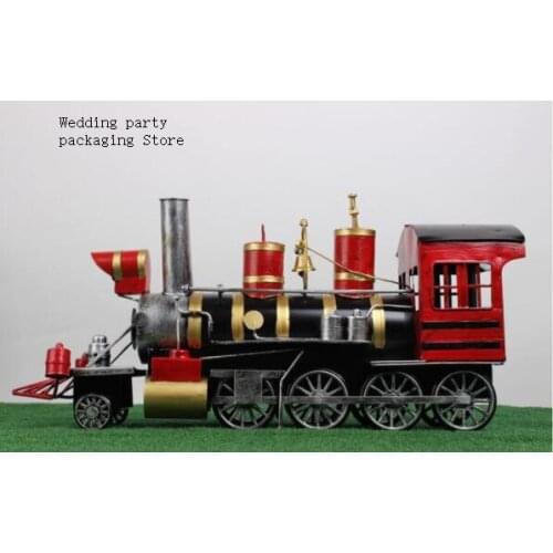 1pcs Retro iron locomotive decoration, home decoration, modeling decoration, gift for friends, holiday party gift