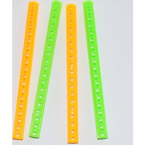 5/50pcs 7*7*95 plastic bar/rod/gearbox bracket/toys axle frame/model materials/toy part/Technology model parts/baby toys
