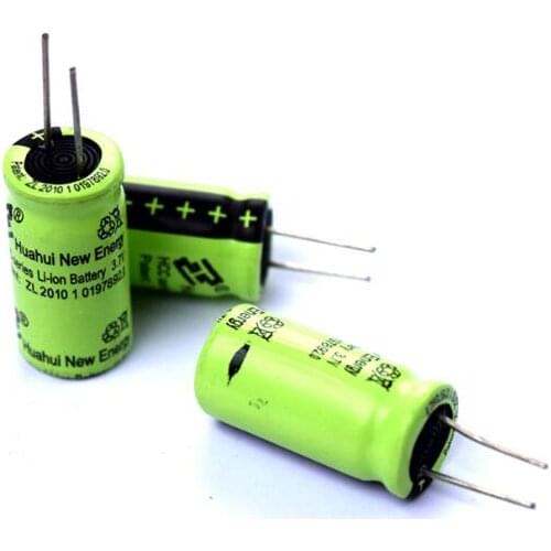 1PCS Cylindrical lithium battery HCC1020 3.7V luminous product battery