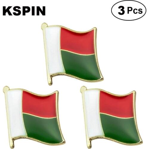 Madagascar Lapel Pin Brooches Pins Flag badge Brooch Badges