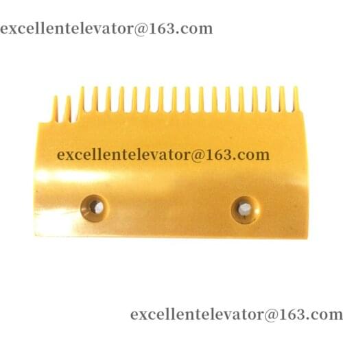 DSA2000168-L 19T Comb Plate L163mm W95mm Hole Space 90mm Use for LG-Sigma Escalator 1 Pack=5 Pieces