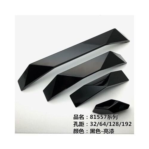 Kast Handvat Deurknoppen Dresser Lade Trekt Handvatten Chroom Mat Zilver Geborsteld Koper Brons zwart