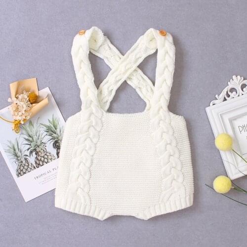 Ma&Baby 0-24M Newborn Infant Baby Girl Boy Overalls Soft Knitted Rompers Jumpsuit Summer Autumn Clothes DD43