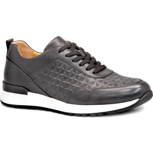 Libero 3752 Black 2021 Summer Male Shoes Daily Casual Use Real Cow Leather Sneakers Elevator Street Stlye Laced