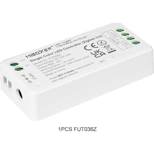 Miboxer FUT036Z Zigbee 3.0 LED Dimmer for single color LED Strip