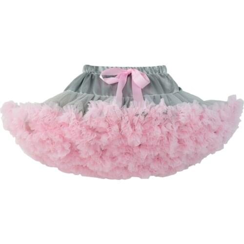 New Baby Girls Tutu Skirt Ballerina Pettiskirt Fluffy Children Ballet Skirts For Party Dance Princess Teenage Girl Tulle Clothes